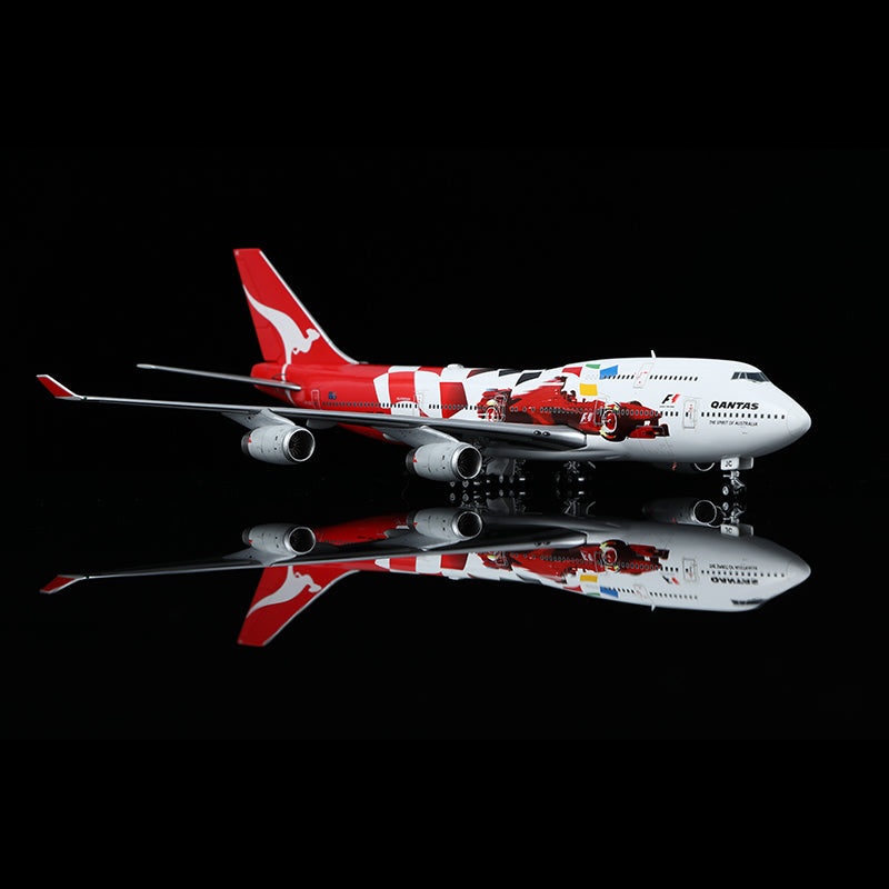 HX Models 1/400 Qantas Boeing 747-400 VH-OJC “2000 Australian Grand Prix”