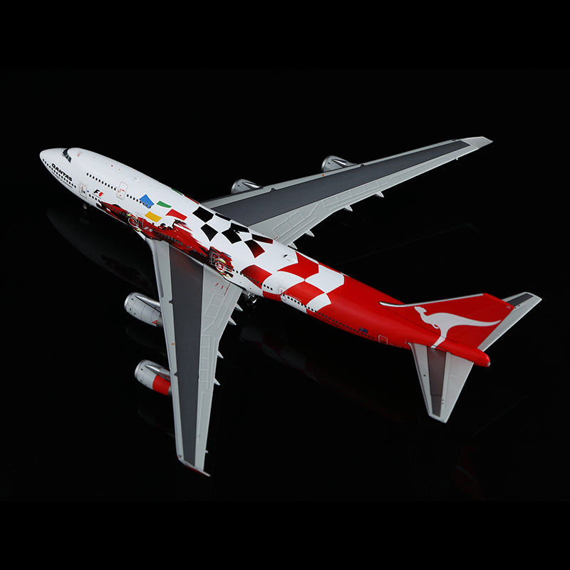 HX Models 1/400 Qantas Boeing 747-400 VH-OJC “2000 Australian Grand Prix”