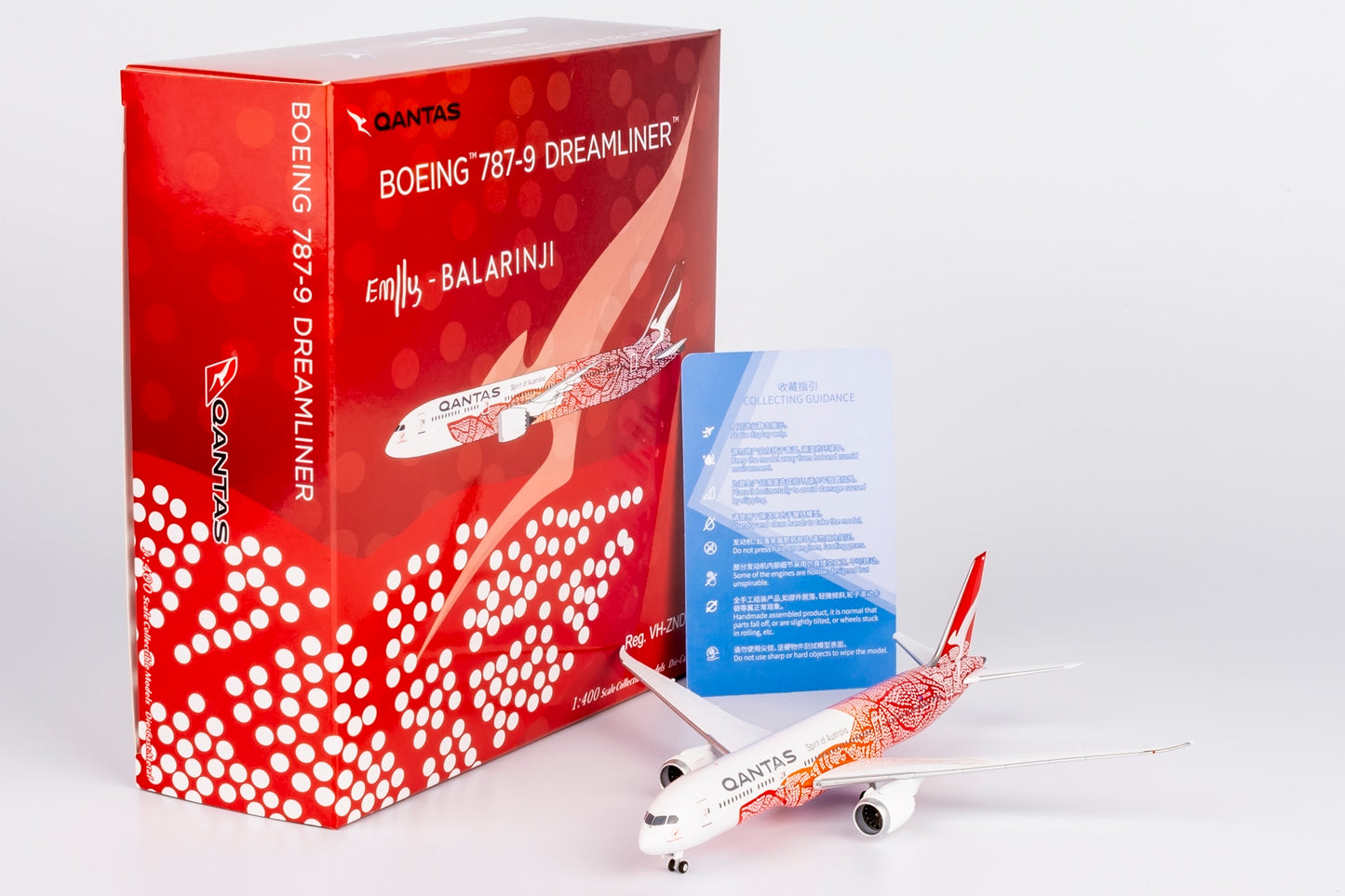 NG Models 1/400 Qantas 787-9 Dreamliner VH-ZND Emily Kame Kngwarreye Lite Edition