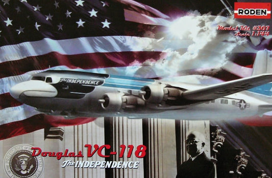 Roden 1/144 307 Douglas VC-118 'The Independence' Model Aircraft Kit