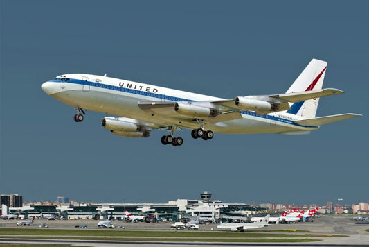Roden 1/144 320 Boeing 720 United Model Aircraft Kit