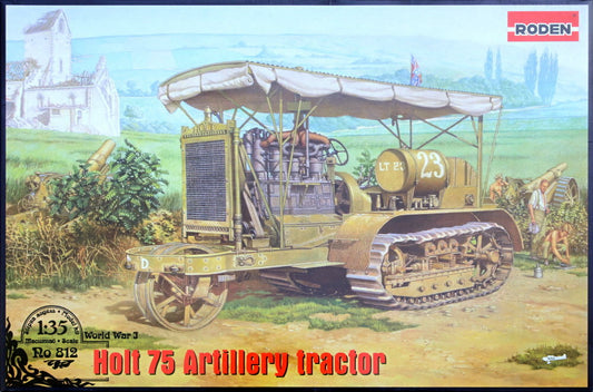 Roden 1/35 812 Holt 75 Artillery Tractor Model Kit