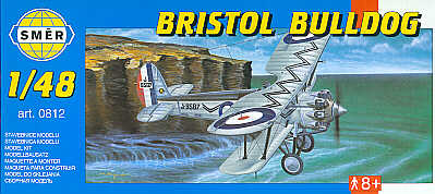 SMER 1/48 Br.Bulldog Model Aircraft Kit