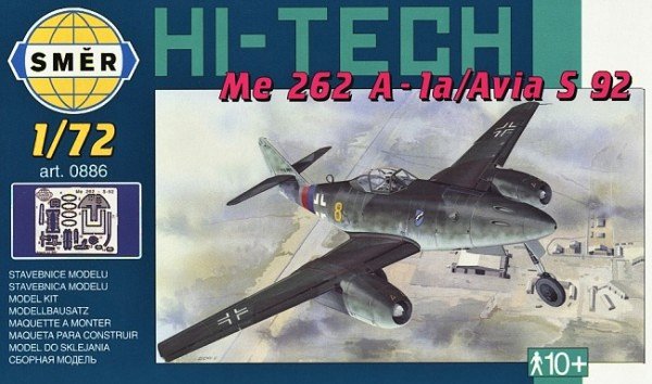 SMER 1/72 Me-262A HITE