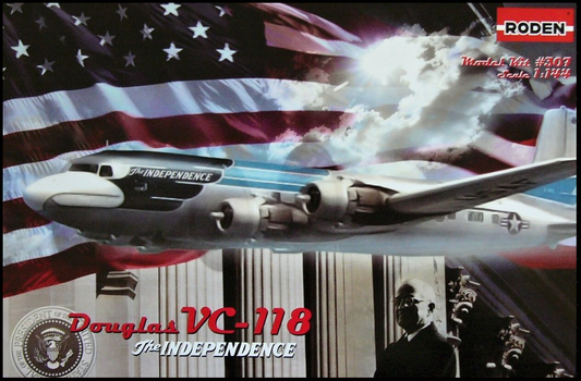 Roden 1/144 307 Douglas VC-118 'The Independence' Model Aircraft Kit