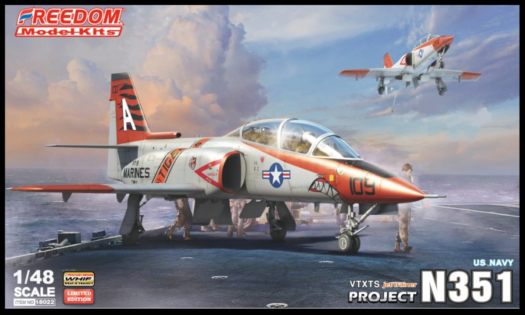 Freedom Model Kit 1/48 US Navy VTXTS Jet Trainer N351 Project