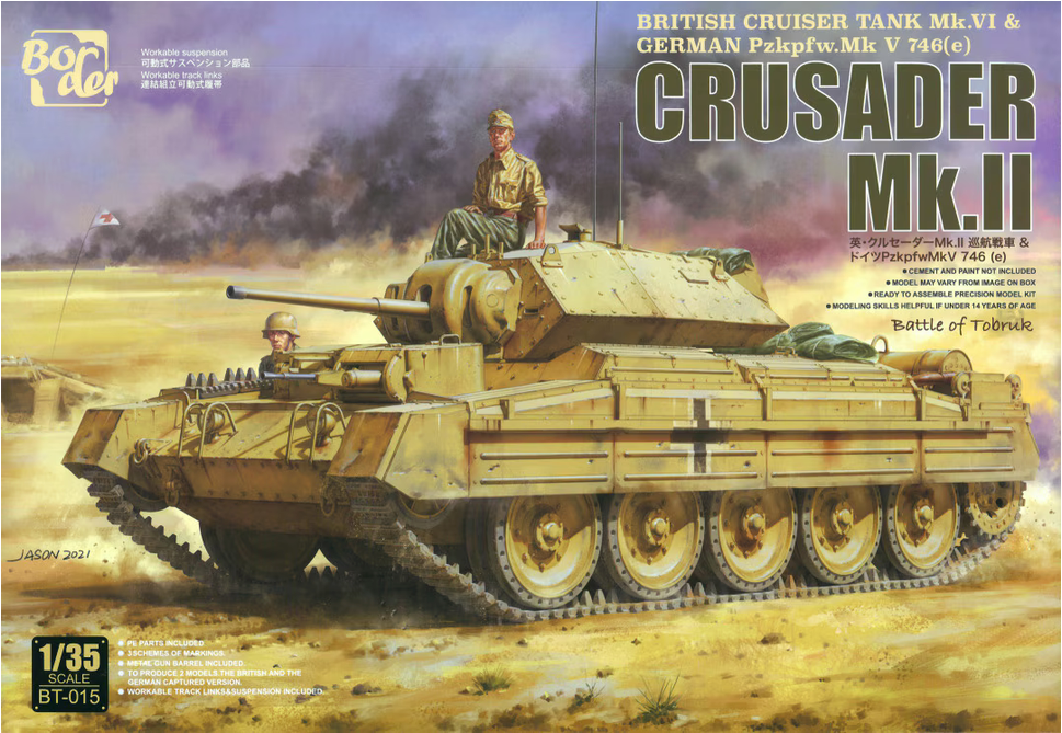 Border Model 1/35 Crusader Mk.II BT-015 Model Kit
