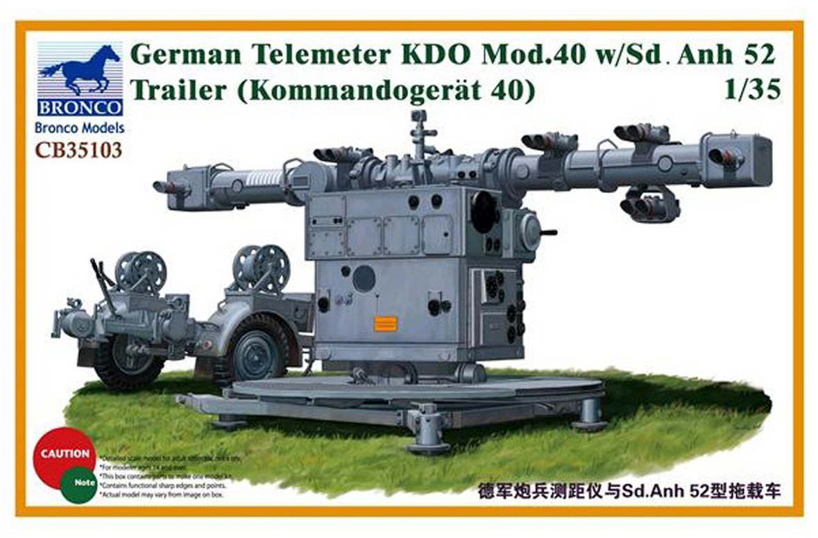 Bronco Model 1/35 German Telemeter KDO Mod.40