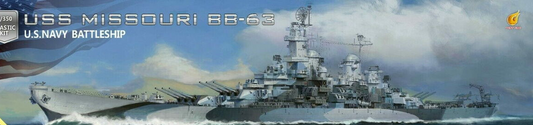 Very Fire 1/350 350909 USS Missouri Battleship Model Ship Kit
