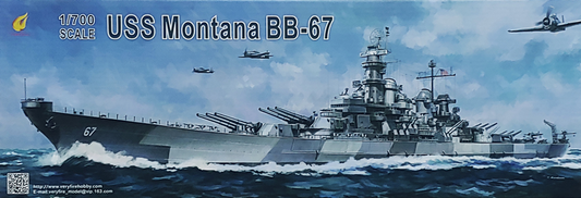 Very Fire 1/700 VF700901 USS Montana BB-67 Model Kit