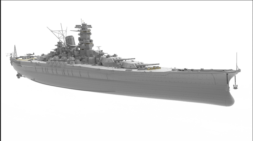 Very Fire 1/350 BELBV350902 Yamato Standard Version