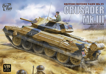 Border Model 1/35 Crusader Mk.III British Cruiser Tank Mk. VI BT-012