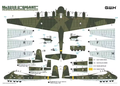 Great Wall Hobby 1/144 L1013 Luftwaffe Transporter Me 323 E-2 "Gigant"
