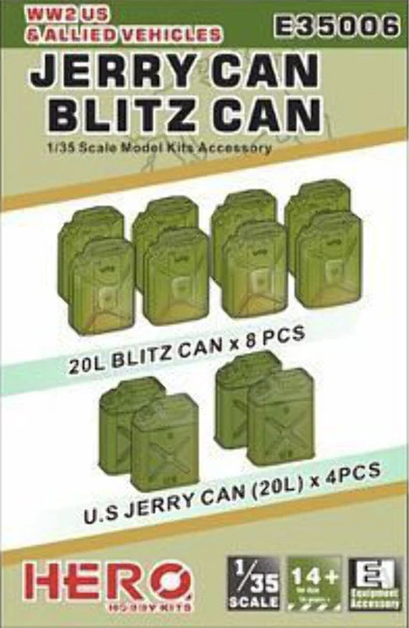 Hero Hobby 1/35 Jerry Can Blitz Can Model Kit