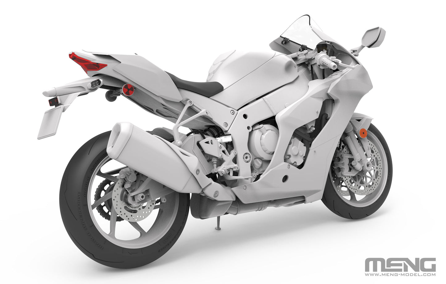 Meng Model 1/9 Kawasaki Ninja ZX-10RR MT-008