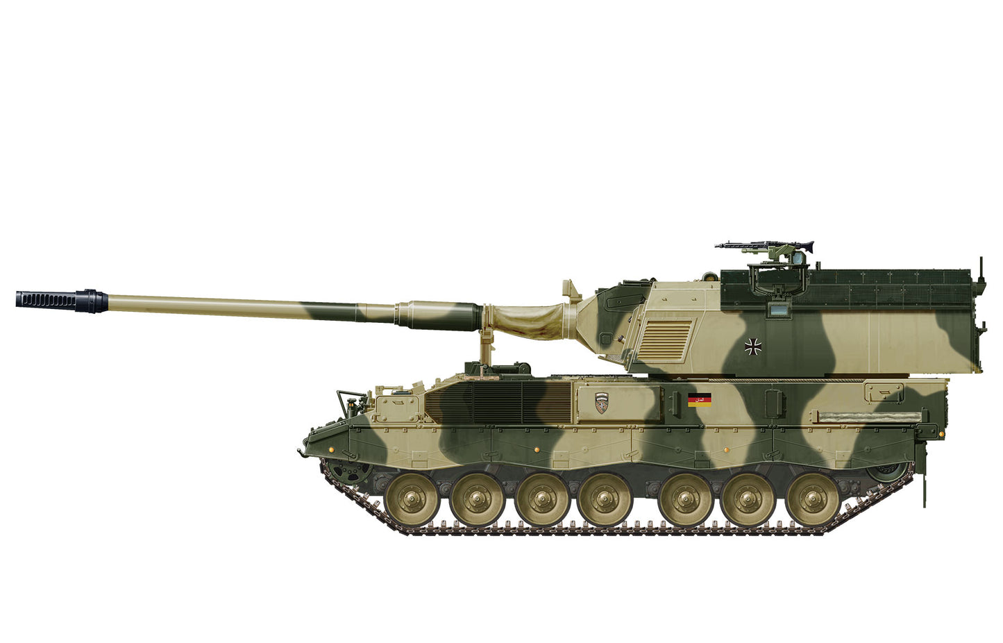 Meng Model 1/35 German Panzerhaubitze 2000 Howitzer w/Add-On Armor