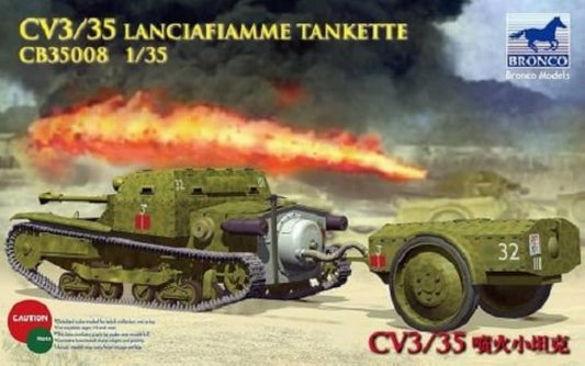 Bronco Models 1/35 CV3/35 Lanciafiamme Tankette