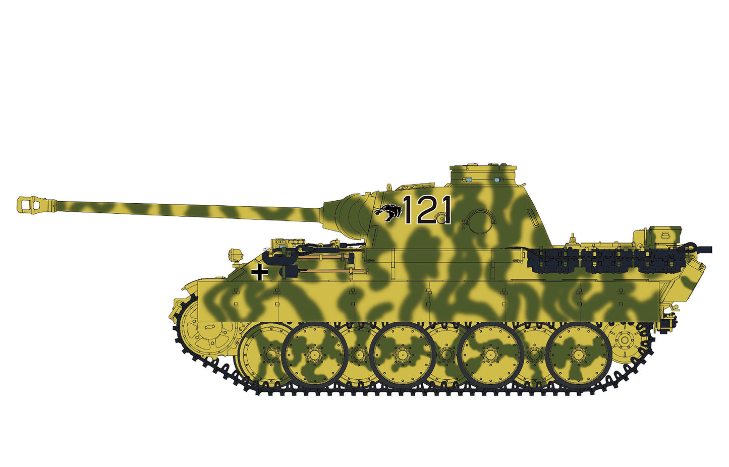 Meng Model 1/35 TS-038 Sd.Kfz.171 Panther Ausf.D Model Tank Kit
