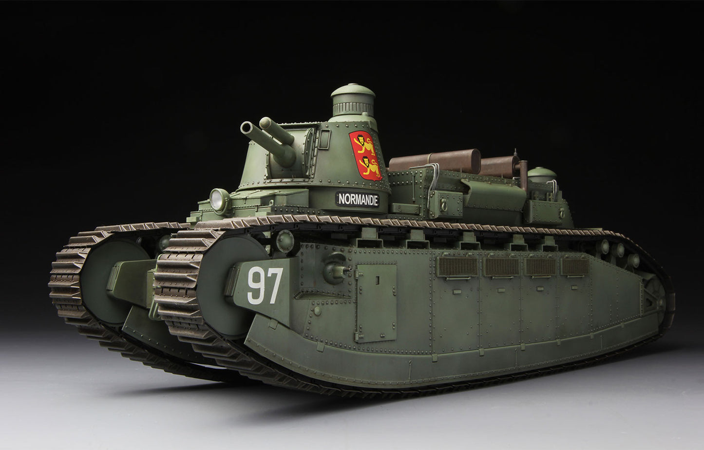 Meng Model 1/35 Char 2C French Super Heavy TS-009 Model Kit