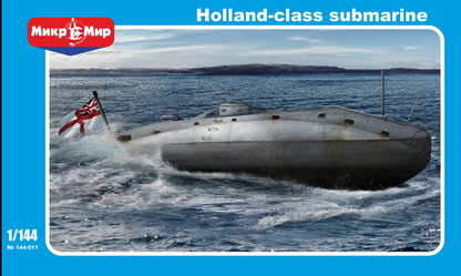 Mikro Mir 1/144 Royal Navy Holland Class Submarine Model Kit