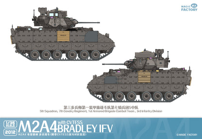 Magic Factory 1/35 2012 M2A4 Bradley IFVwith CVTESS Model Kit