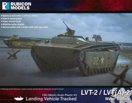 Rubicon Models 280067 LVT-2 / LVT(A)-2 Water Buffalo 28MM Wargaming Miniatures