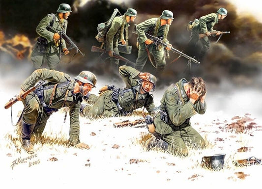 Masterbox 1/35 3512 1/35 German Panzergrenadiers (1939-1942)