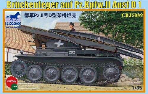 Bronco Models 1/35 Brückenleger auf Pz.Kpfw.II Ausf D 1