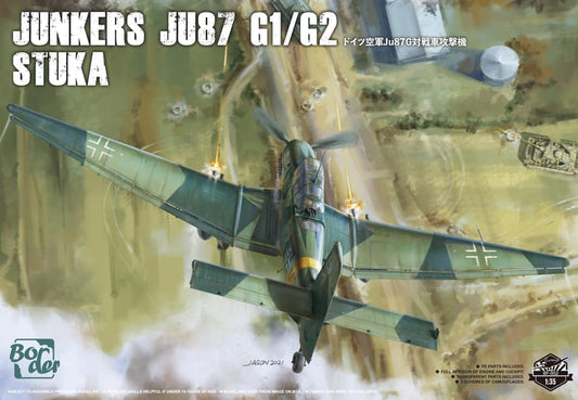 Border Model 1/35 BF-002 Junkers Ju87 G1/G2 Stuka Model Kit