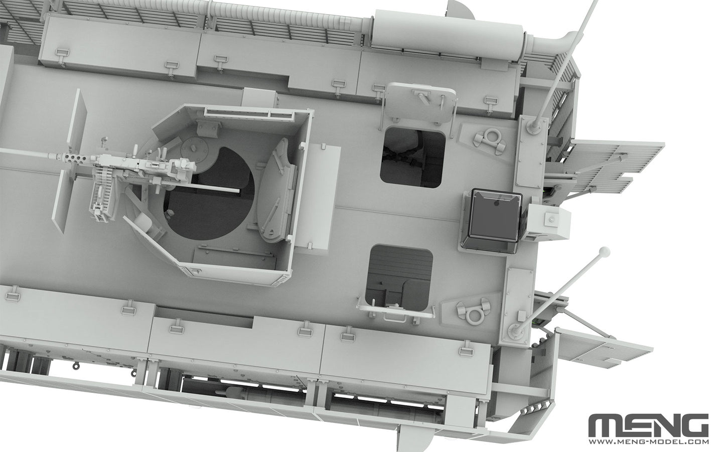 Meng Model 1/35 SS-012 British Mastiff 2 6x6 Wheeled Protected Patrol Vehicle