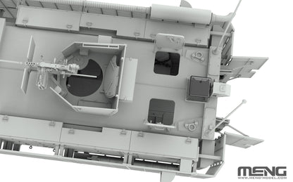 Meng Model 1/35 SS-012 British Mastiff 2 6x6 Wheeled Protected Patrol Vehicle