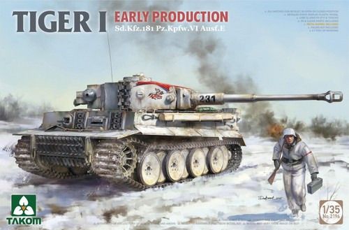 Takom 1/35 2196 Sd.Kfz.181 Pz.Kpfw.VI Ausf.E Tiger I