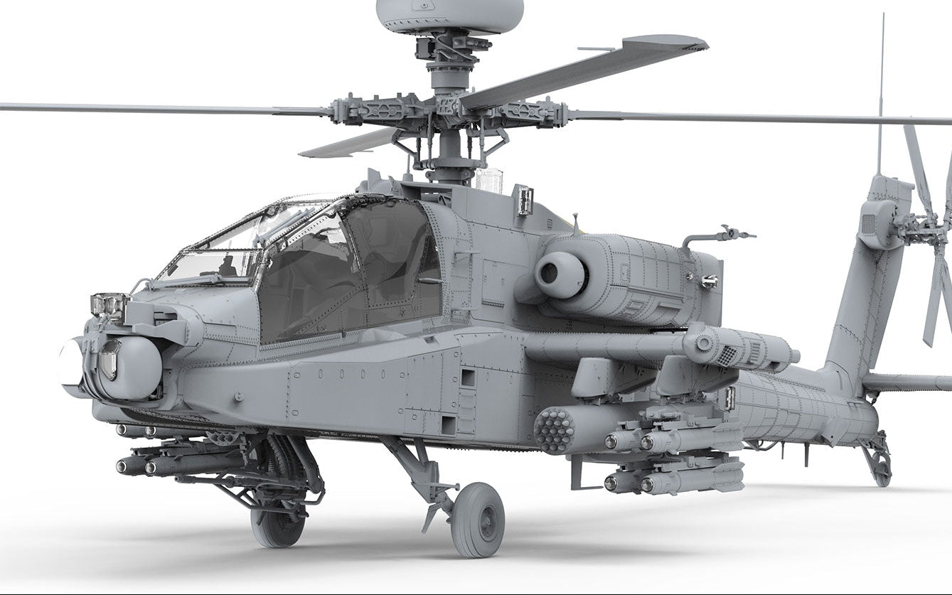 Meng Model 1/35 Boeing AH-64D Apache Longbow Attack Helicopter