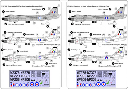 Mikro Mir 1/144 Vickers Valiant Model Kit