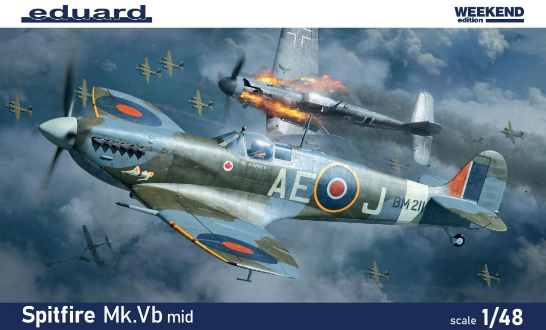 Eduard 1/48 84186 Spitfire Mk.Vb mid WEEKEND edition