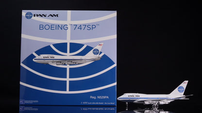 NG Models 1/400 Pan American World Airways - Pan Am 747SP N529PA  "Clipper America"