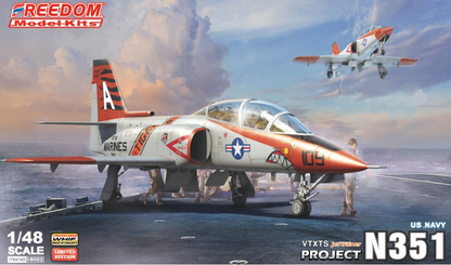 Freedom Model Kit 1/48 US Navy VTXTS Jet Trainer N351 Project