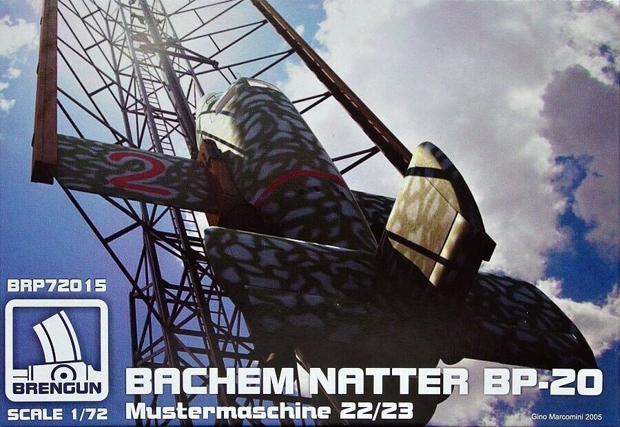 Brengun 1/72 Bachem Natter BP-20 (Mustermaschine 22/23) Model Kit