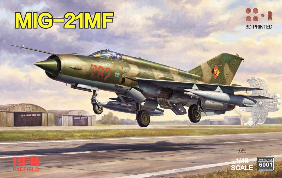 Rye Field 1/48 6001 MIG-21MF Model Kit