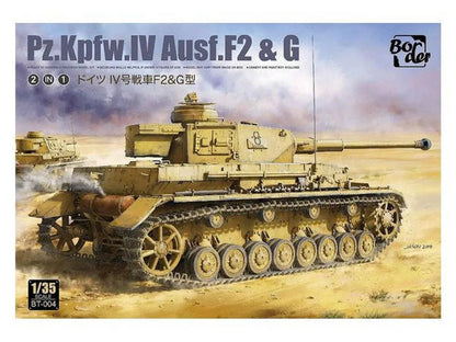 Border Model 1/35 Pz.Kpfw. IV Ausf. F2 & G 2 in 1 BT-004