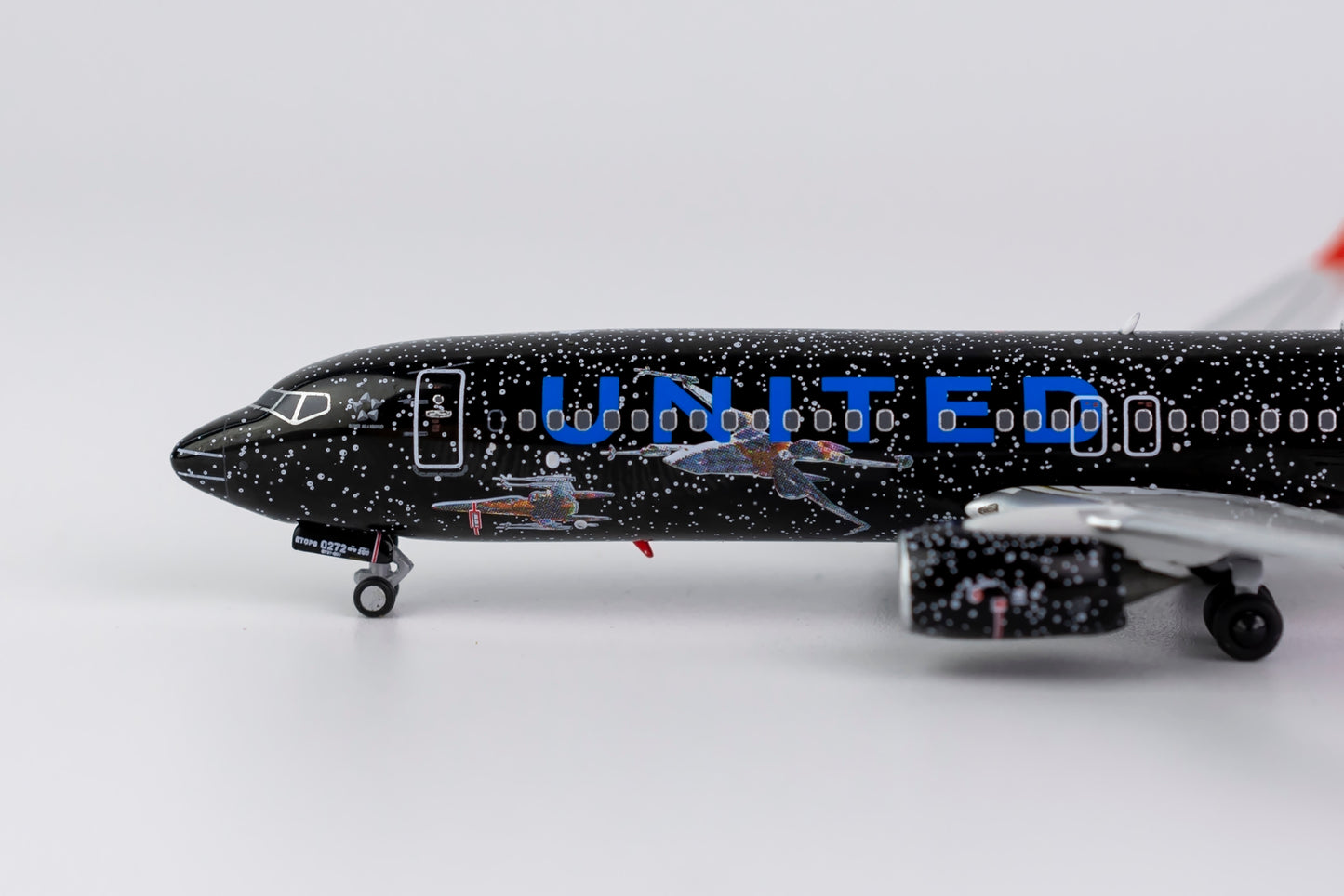 NG Models 1/400 United Airlines 737-800/w N36272 Star Wars Rise of Skywalker w/ scimitar winglets